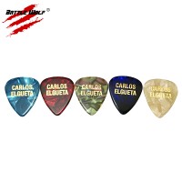 Colorful Celluloid Custom Hot Stamping Guitar Pick